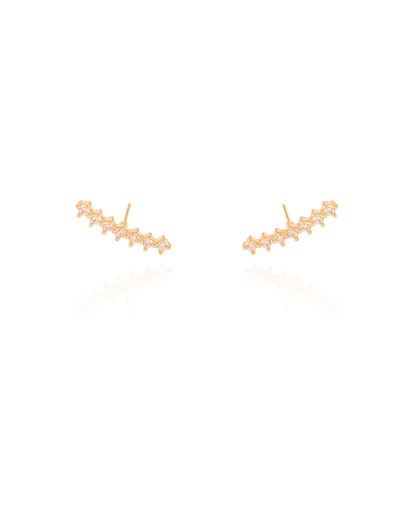 Ear Cuff Cravejado Cristal