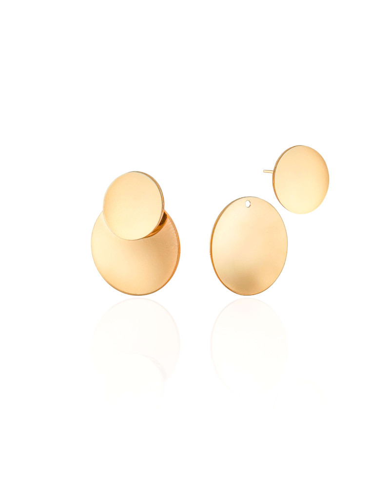 Ear Jacket Redondo Liso