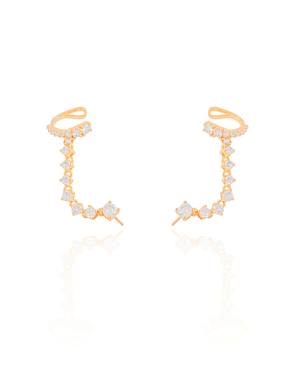 Ear Line Ponto de Luz Cristal