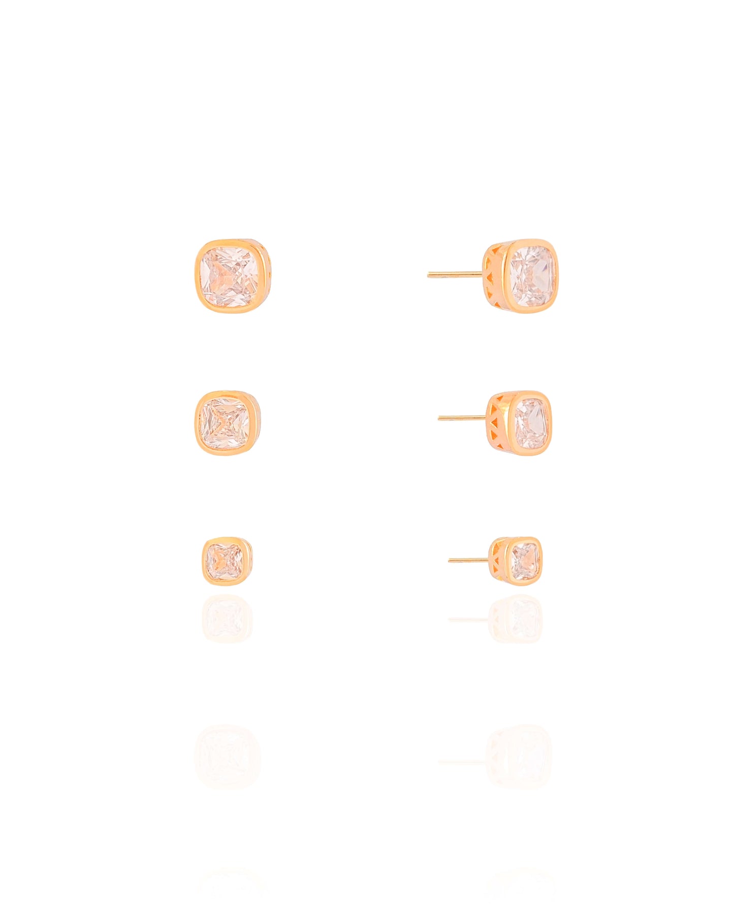 Trio Pontos de Luz Cristal