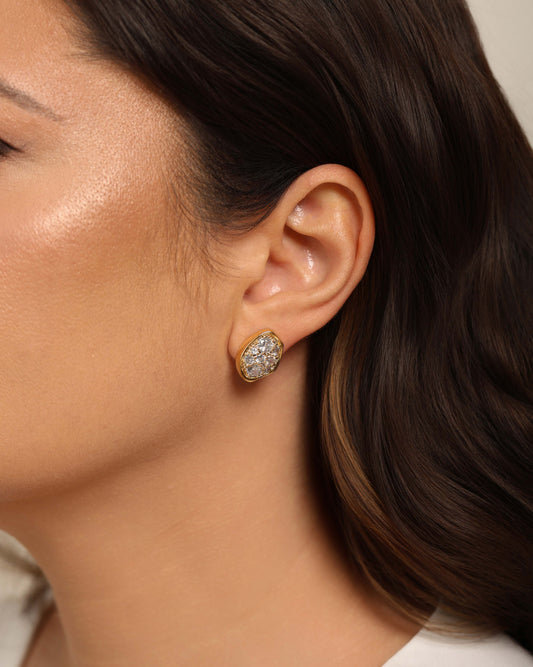 Brinco Orgânico Cravejado