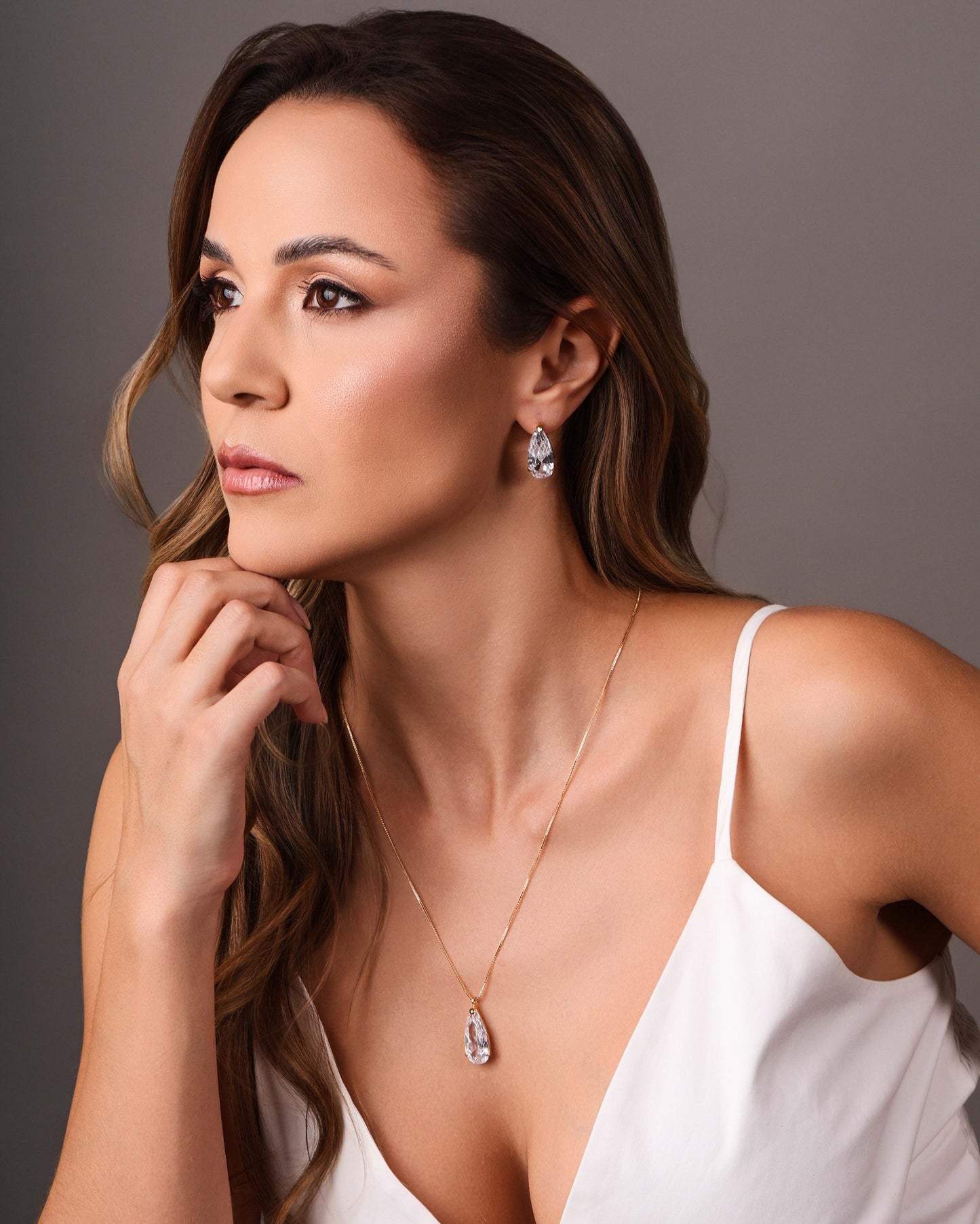 Fio Longa Gota Cristal